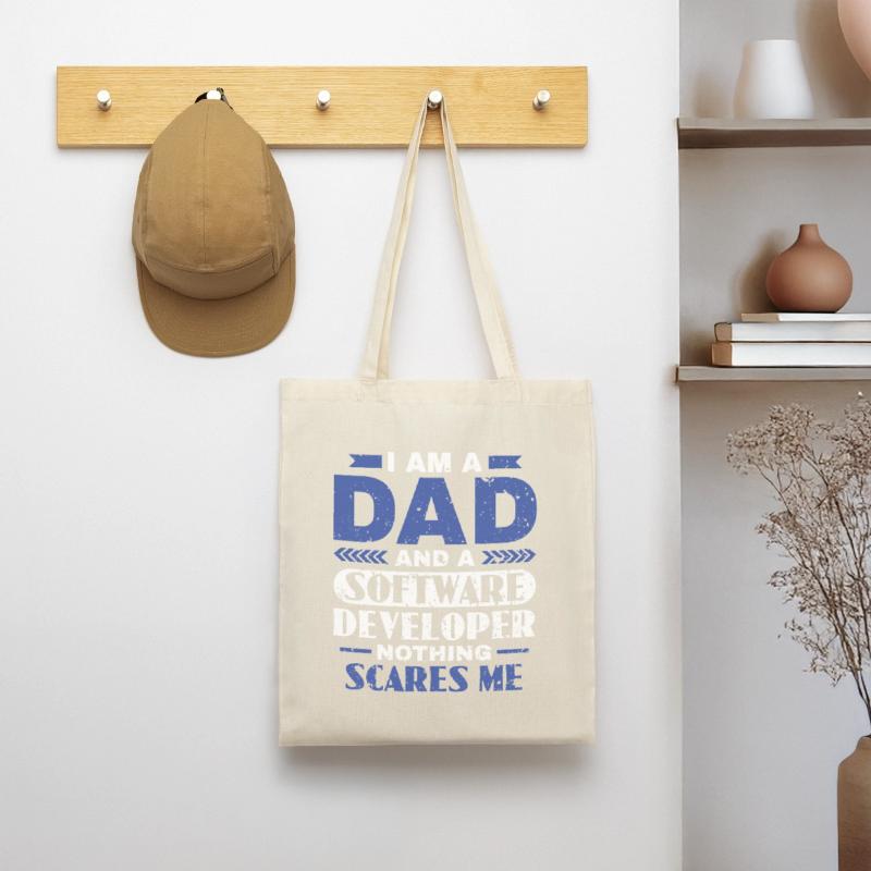 Software Developer Dad - Software Programmierer Stoffbeutel