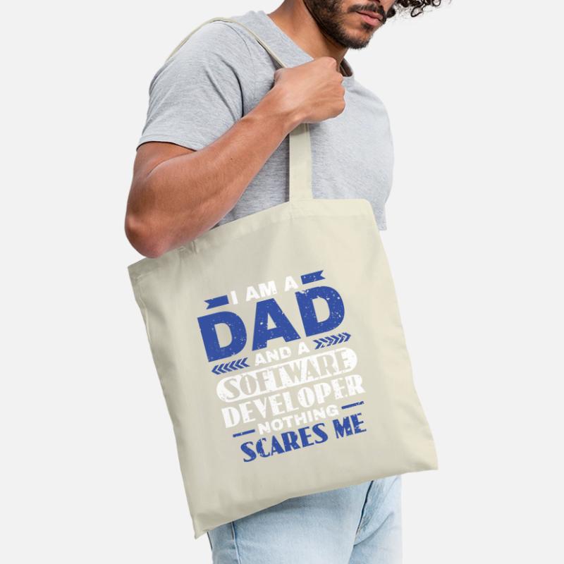 Software Developer Dad - Software Programmer Tote Bag