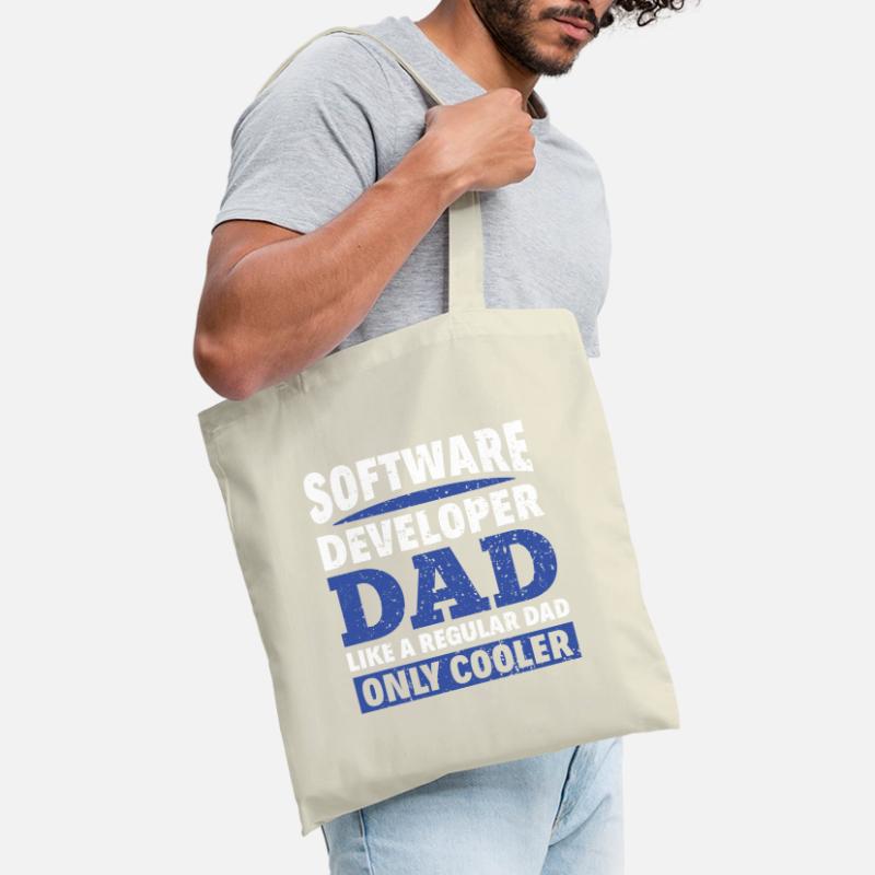Software Developer Dad - Software Programmer Tote Bag