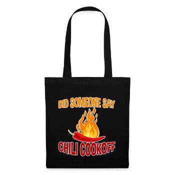 Quelqu’un a-t-il dit Chili Cookoff 2 - Sac en tissu - noir - Devant