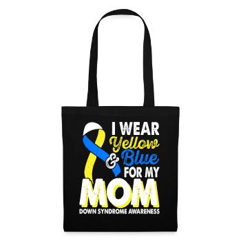 Wear yellow blue for the month of the - Tote Bag - black - Front