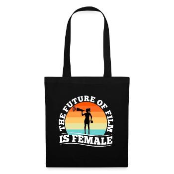 The Future Of Film Is Female - Tote Bag - black - Front