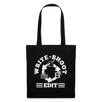 Write Shoot Edit Repeat - Tote Bag - black - Front