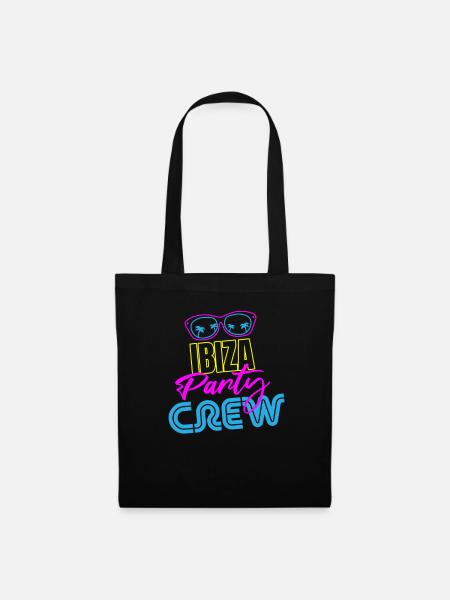 Ibiza Party Crew - Stoffbeutel - Schwarz