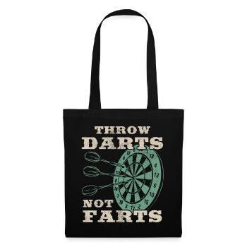 Club de sport de fléchettes, jeu de fléchettes, fléchettes de sport Pfeil - Sac en tissu - noir - Devant