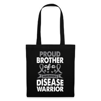 Brother of Parkinson's Disease Warrior Consciousness - Tote Bag - black - Front