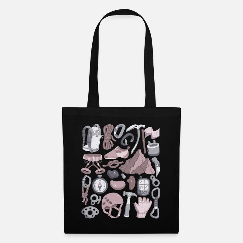 Escalade et alpinisme - Sac en tissu - noir