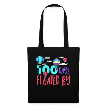 100 Days Floated By 100 Days of School 100th Day - Tote Bag - black - Front