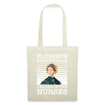 Krankenschwester Florence Nightingale Medizinische - Stoffbeutel - Natur - Vorne