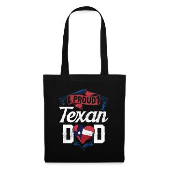 Proud Texan Father Texan Pride Texas - Tote Bag - black - Front