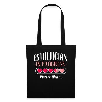 Cute Licensed Esthetician Skincare - Stoffbeutel - Schwarz - Vorne
