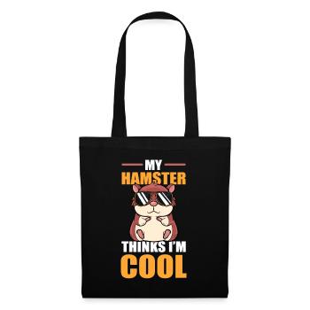 My Hamster Thinks I'm Cool Dwarf Hamster - Tote Bag - black - Front