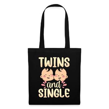 Gemini and single sarcastic humor Gemini - Tote Bag - black - Front