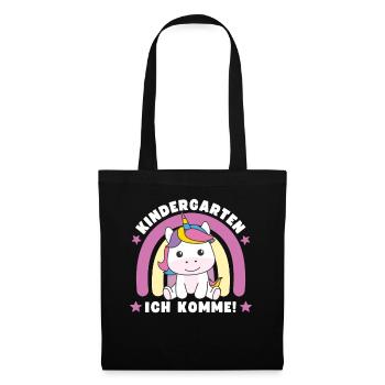 Maternelle j’arrive! - Sac en tissu - noir - Devant