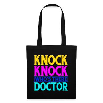 Knock Knock Who's There Doctor 13 - Tote Bag - black - Front