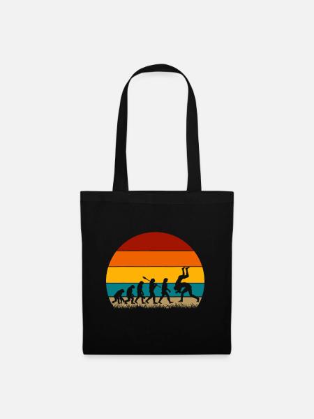 Retro Evolution Wrestling - Sac en tissu - noir