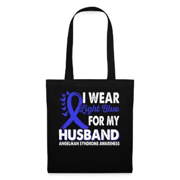 Wear light blue for awareness of the - Tote Bag - black - Front