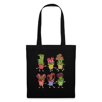 Carnivorous plants Venus flytrap - Tote Bag - black - Front