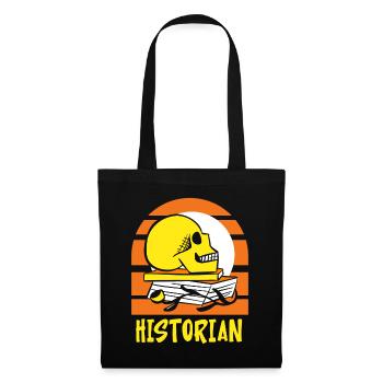 Historien Histoire Professeur d’histoire - Sac en tissu - noir - Devant