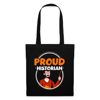 Proud Historian History Profession History - Tote Bag - black - Front