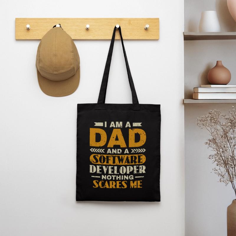 Software Developer Dad - Software Programmer Tote Bag
