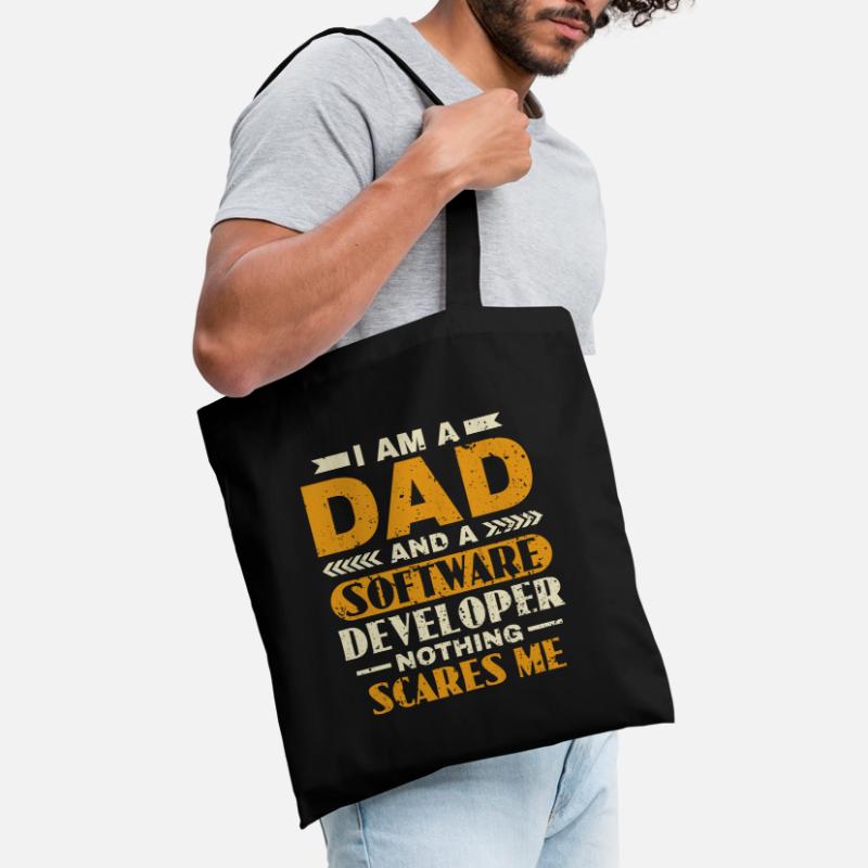 Software Developer Dad - Software Programmer Tote Bag