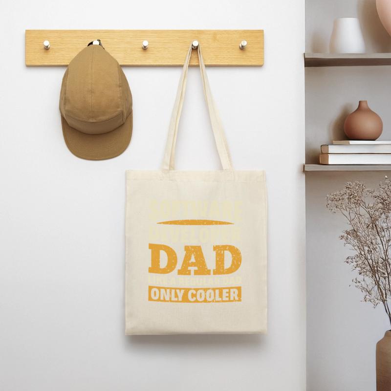 Software Developer Dad - Software Programmer Tote Bag