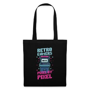 Video Players Retro Gamer Gaming Classic 80s - Tote Bag - black - Front