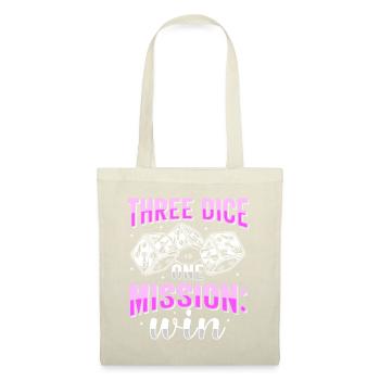 If you think I'm crazy Bunco Bunco - Tote Bag - nature - Front