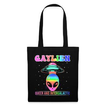 Gender Lesbian, Gay, Trans, Queer Rainbow - Tote Bag - black - Front