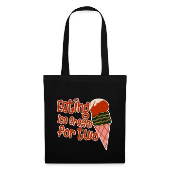 Eating Ice Cream For Two 2 - Tote Bag - black - Front