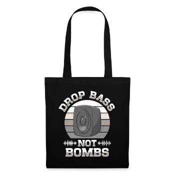 DJ Techno Music Disc Jockey House Party EDM Trance - Tote Bag - black - Front