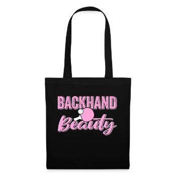 Tenue de Joueur Fille Femmes Dames! Ping-pong - Sac en tissu - noir - Devant