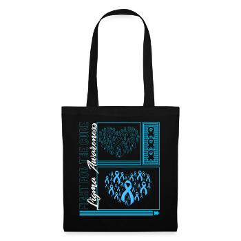 Ligma Disease Shirt, Fight For The Cure Blue - Tote Bag - black - Front
