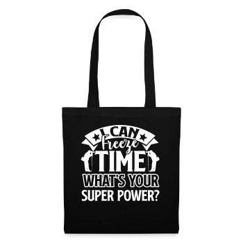 Photographer Photographer I Can Freeze Time - Tote Bag - black - Front