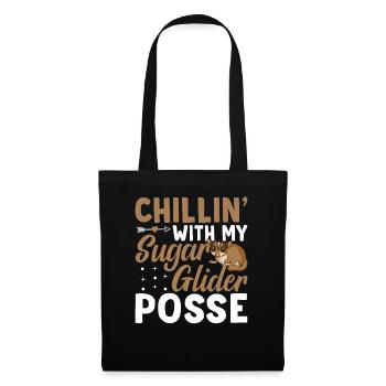 Chilling with Sugar Glider-owner Sugar Gliders - Tote Bag - black - Front