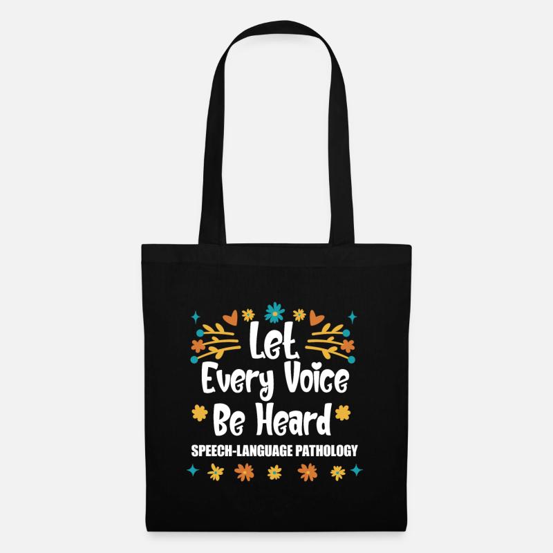 Let Every Voice Be Heard 4 - Stoffbeutel - Schwarz