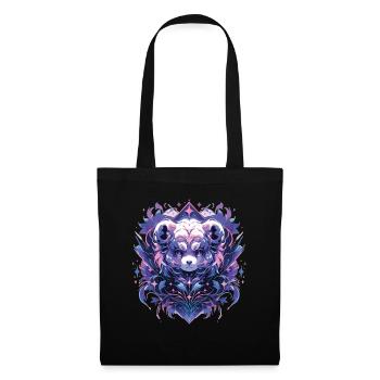 Panda Panda Head Panda Bear Panda Panda Baby - Tote Bag - black - Front
