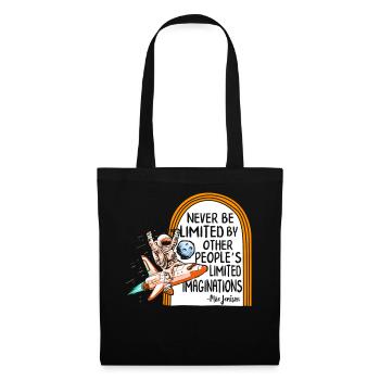 Black Lives Matter Shirt, Never Be Limited By - Tote Bag - black - Front