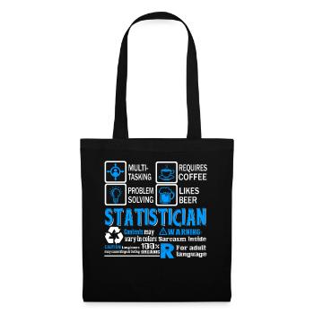 Statistician Statistician Problem Solving - Tote Bag - black - Front