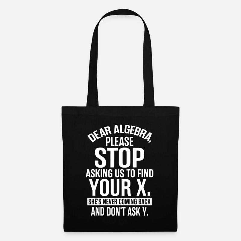 Complicated Math Apparel - Awesome Funny Algebra - Tote Bag - black