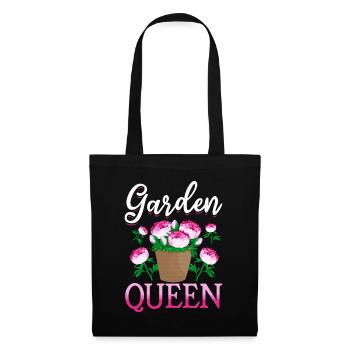 Garden Queen - Amoureux des jardins - Sac en tissu - noir - Devant
