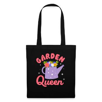Garden Queen - Amoureux des jardins - Sac en tissu - noir - Devant