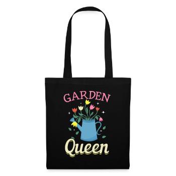 Garden Queen - Amoureux des jardins - Sac en tissu - noir - Devant