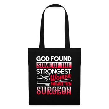 Surgeon Strongest Women Become Surgeon - Tote Bag - black - Front