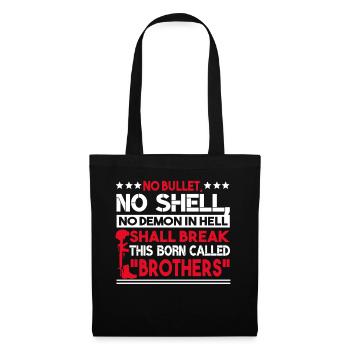 Veteran No Bullets No Shell No Demon In Hell - Tote Bag - black - Front