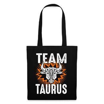 Taurus Team Taurus Sign Of Zodiac - Tote Bag - black - Front