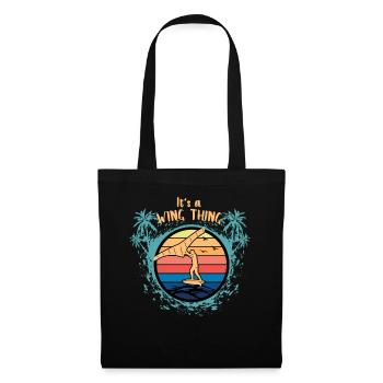 C’est une chose d’aile Hydrofoil Wingfoil Wingfoil - Sac en tissu - noir - Devant