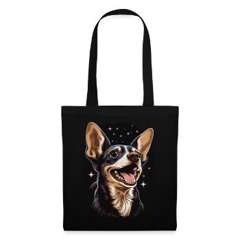 Cute Chihuahua Dog Breed Pet Lover - Stoffbeutel - Schwarz - Vorne