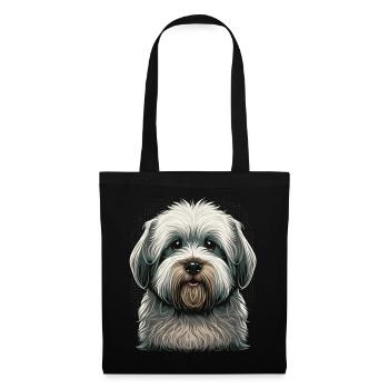 Cute Havenese Dog Breed Pet Lover - Stoffbeutel - Schwarz - Vorne